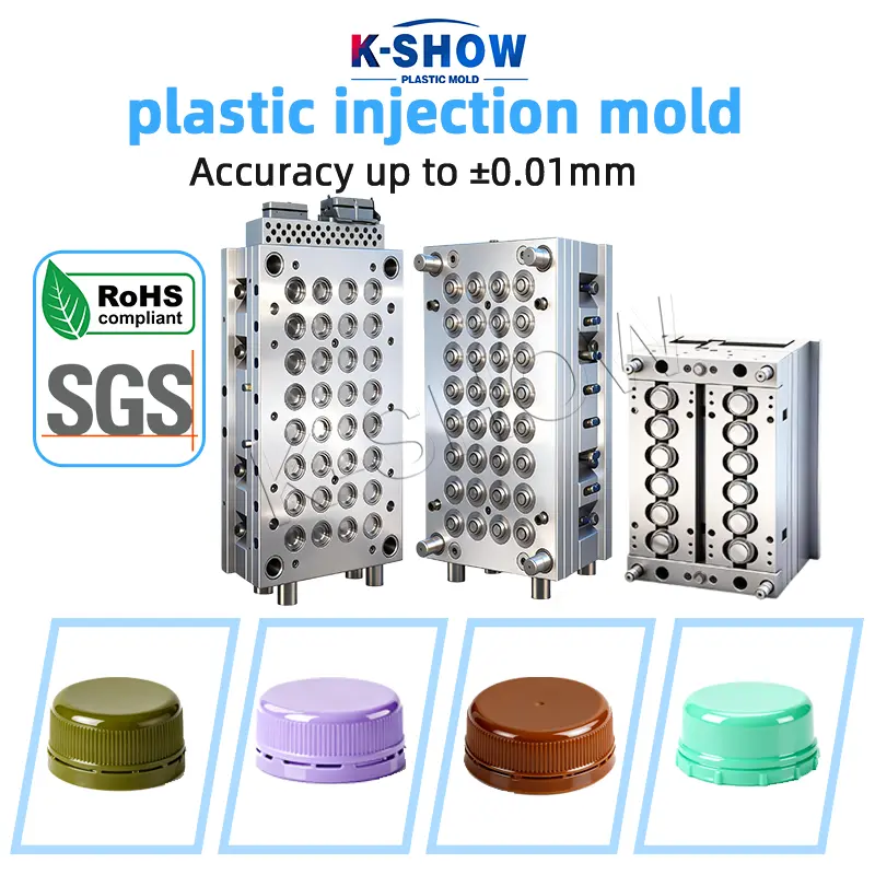 Plastic Juice Bottle Cap Mould